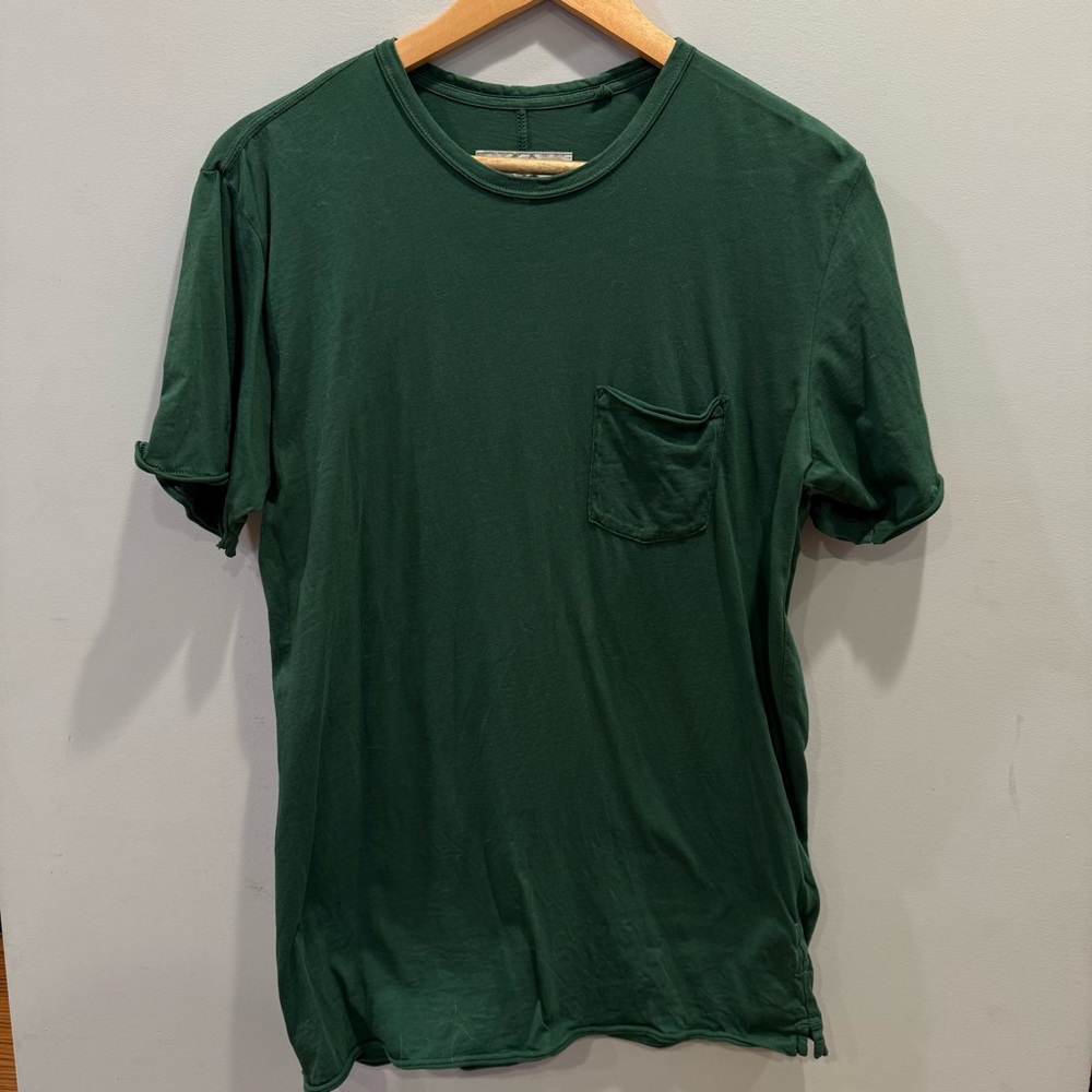 Rag & Bone Miles Tee – Green, Men’s Small, Excellent Condition